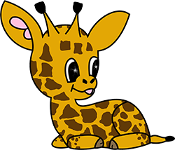 picture of a cute giraffe