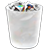 Small Trash Can icon